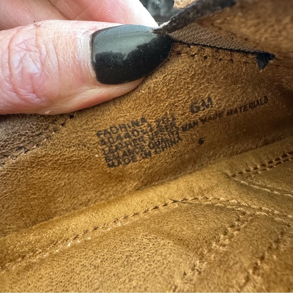 2 FOR $20 Naturalizer Fadrina Leather Suede Loafer Light Brown Comfort Slip On 6 - Picture 8 of 9